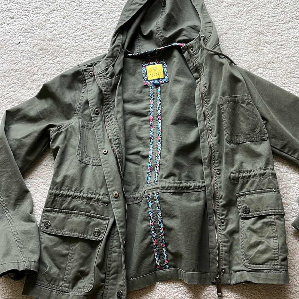 Aeropostale Prince & Fox Cargo Jacket